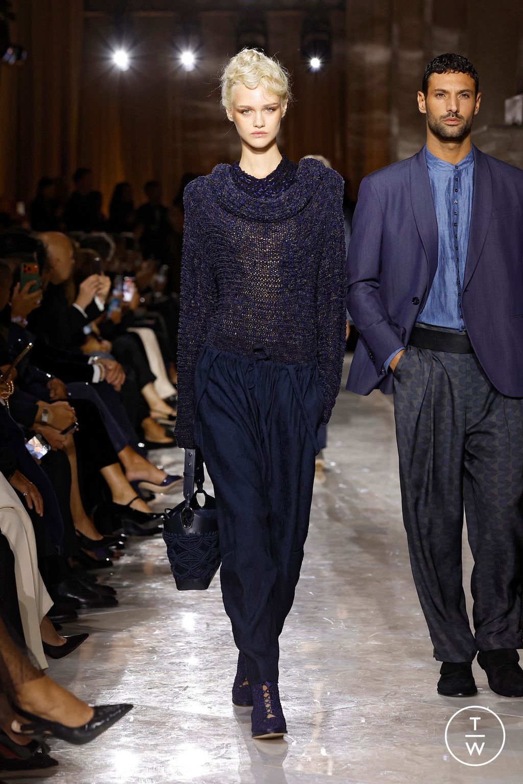 Fashion Week Milan Spring/Summer 2026 look 31 from the Giorgio Armani collection womenswear