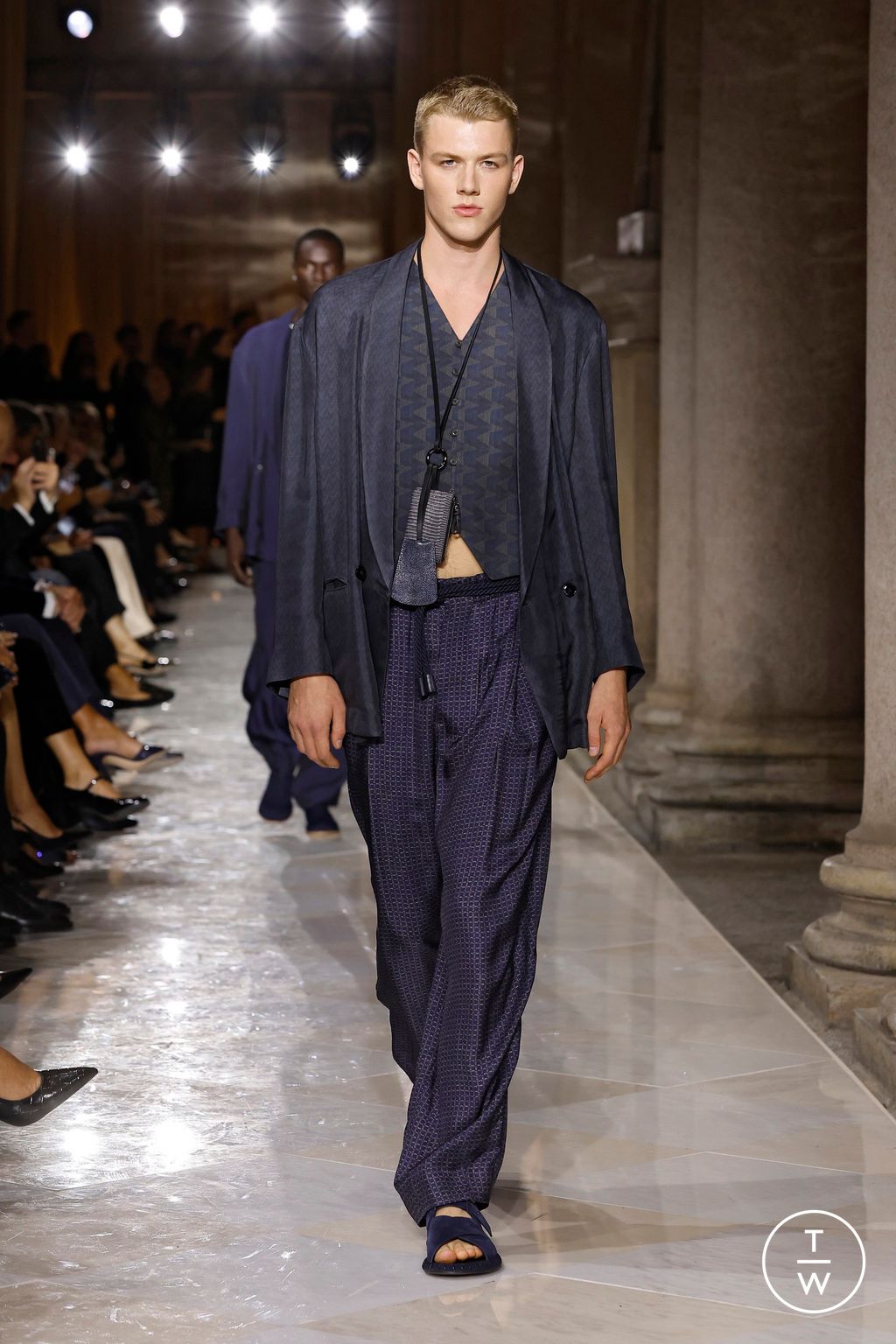 Fashion Week Milan Spring/Summer 2026 look 34 de la collection Giorgio Armani womenswear