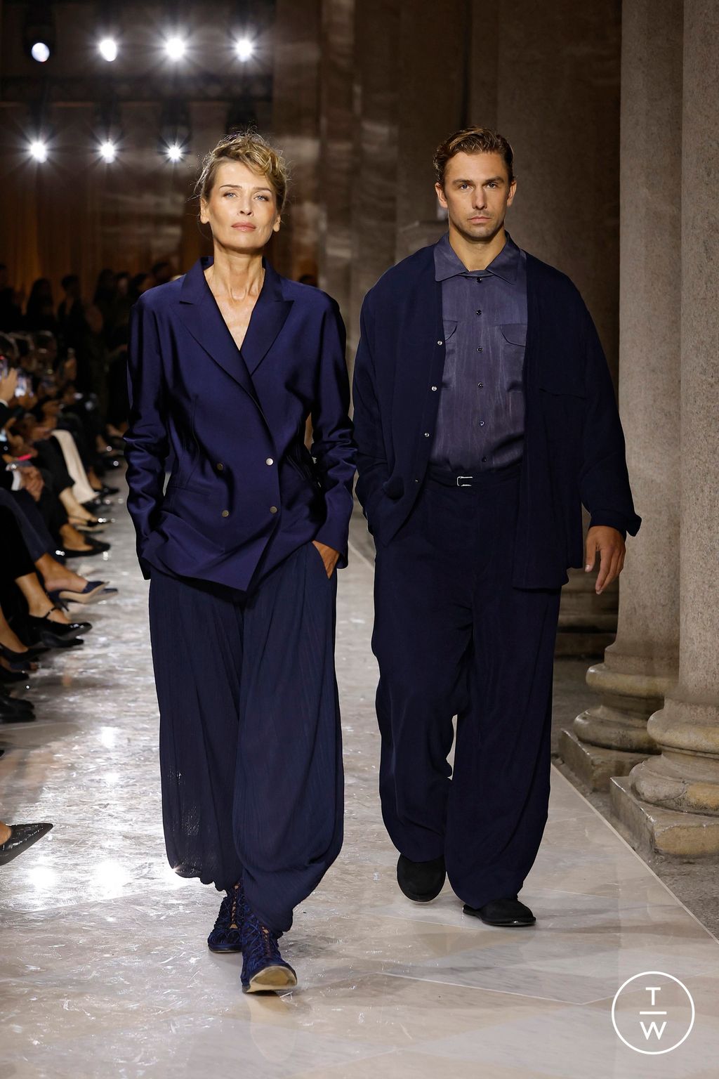 Fashion Week Milan Spring/Summer 2026 look 36 from the Giorgio Armani collection womenswear