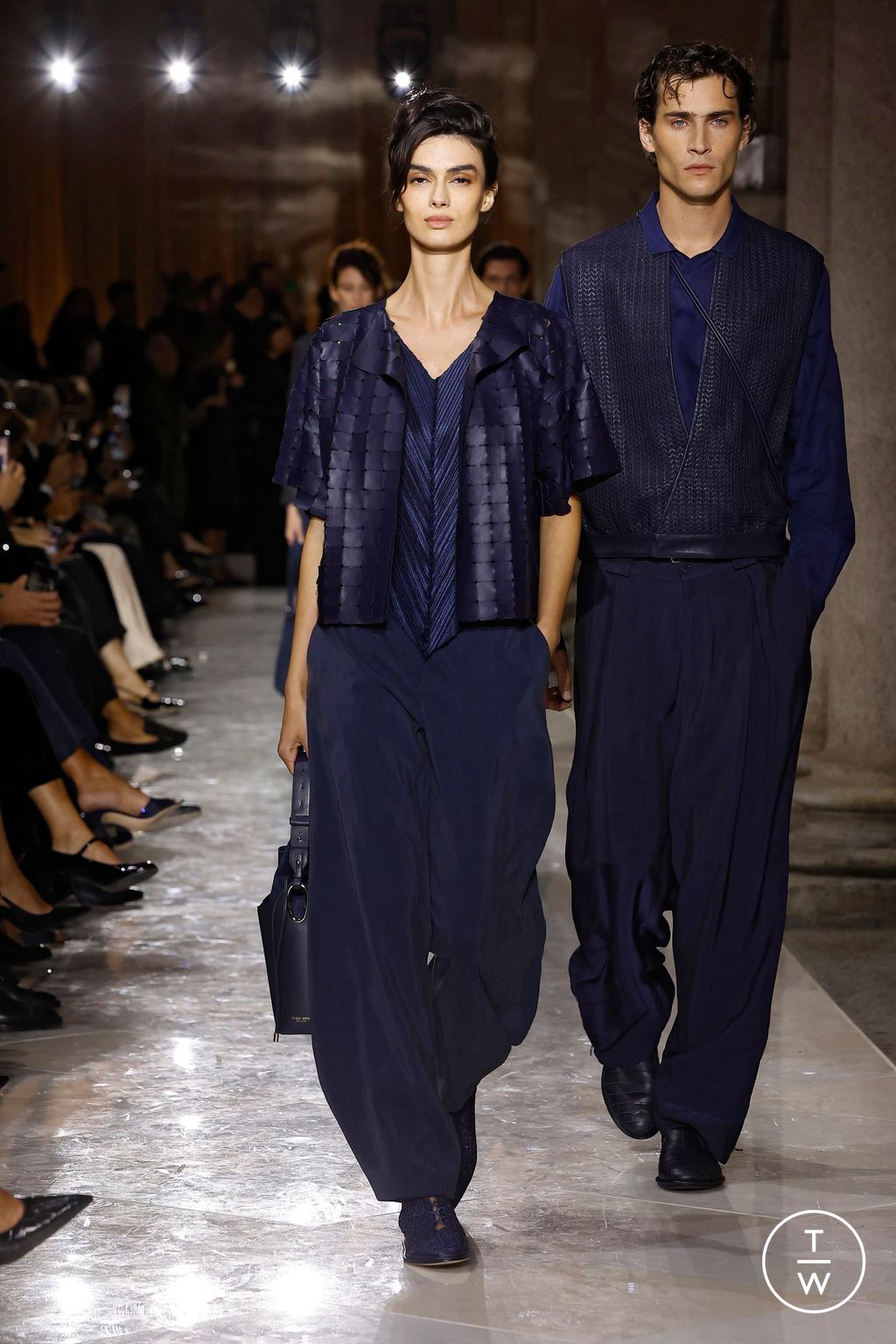 Fashion Week Milan Spring/Summer 2026 look 38 from the Giorgio Armani collection womenswear