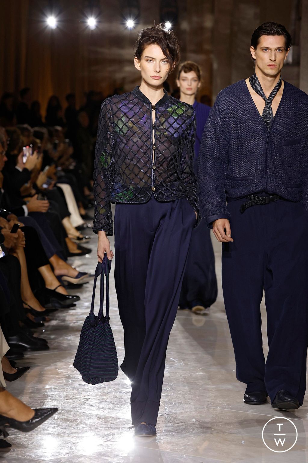 Fashion Week Milan Spring/Summer 2026 look 39 from the Giorgio Armani collection womenswear