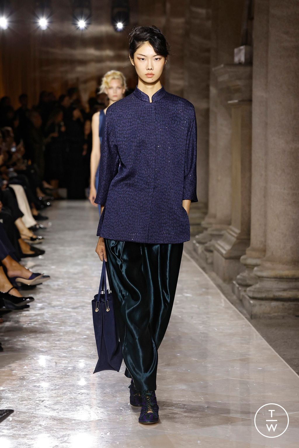 Fashion Week Milan Spring/Summer 2026 look 41 from the Giorgio Armani collection womenswear