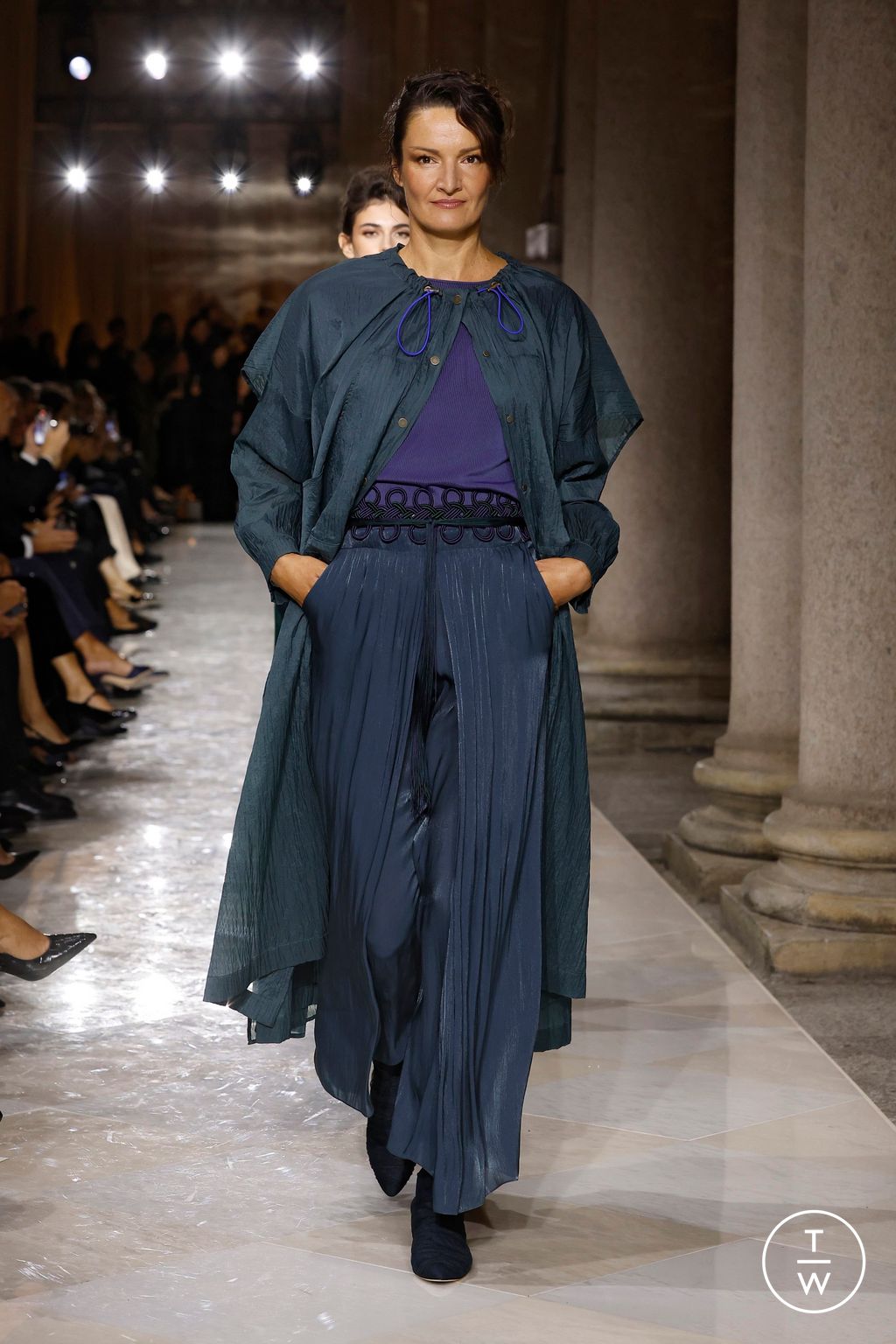 Fashion Week Milan Spring/Summer 2026 look 46 from the Giorgio Armani collection womenswear