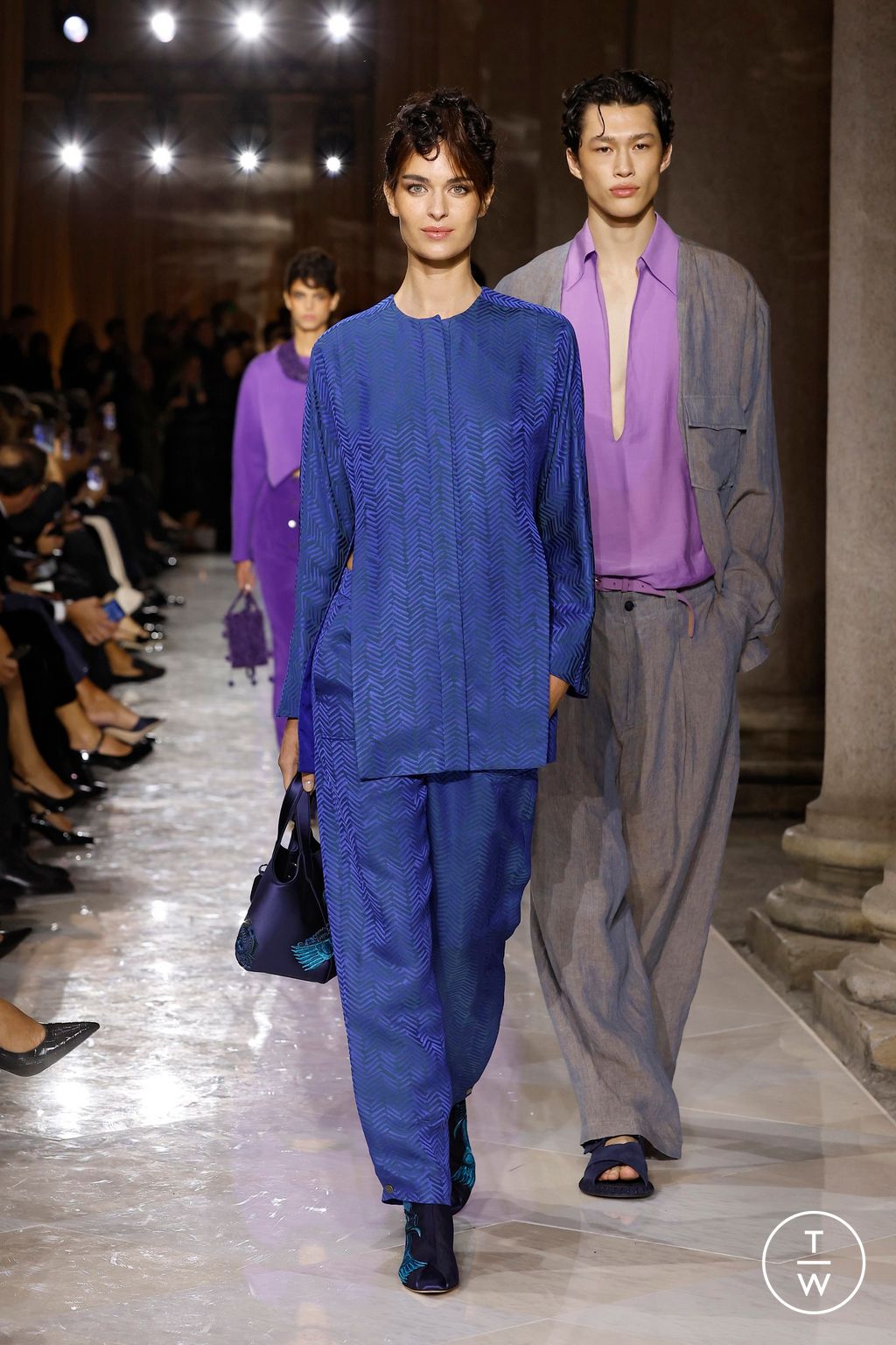 Fashion Week Milan Spring/Summer 2026 look 57 de la collection Giorgio Armani womenswear