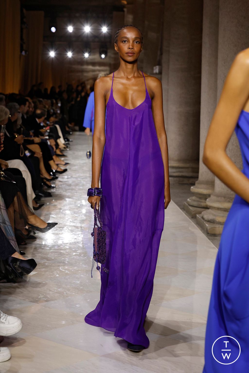 Fashion Week Milan Spring/Summer 2026 look 62 from the Giorgio Armani collection womenswear