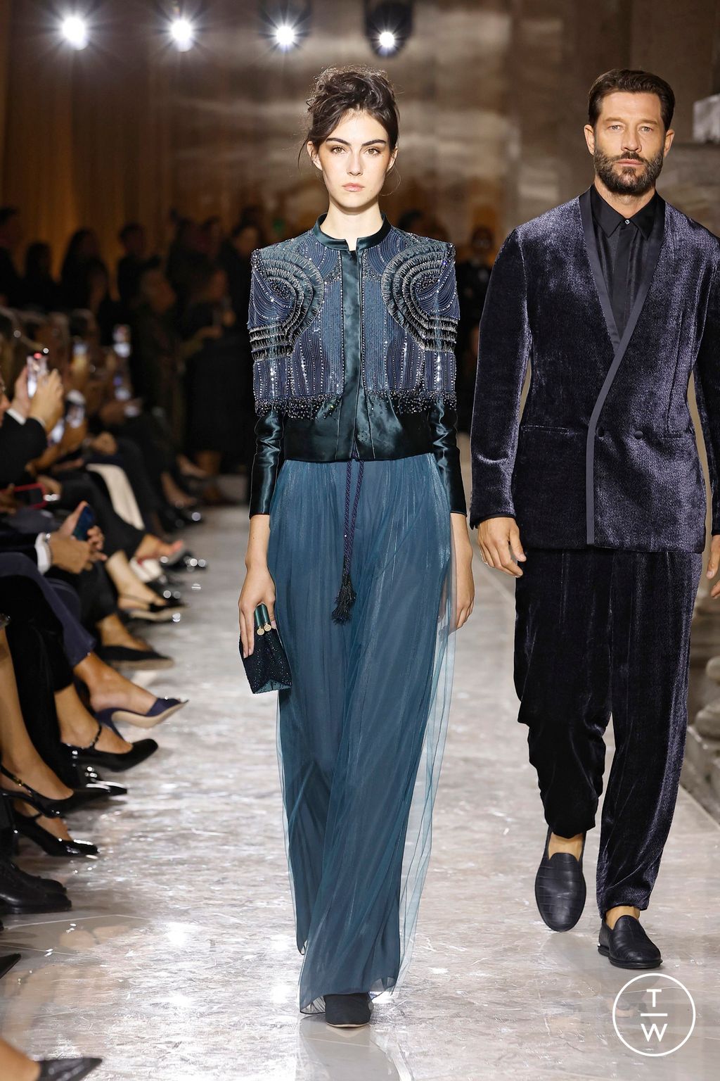 Fashion Week Milan Spring/Summer 2026 look 66 de la collection Giorgio Armani womenswear