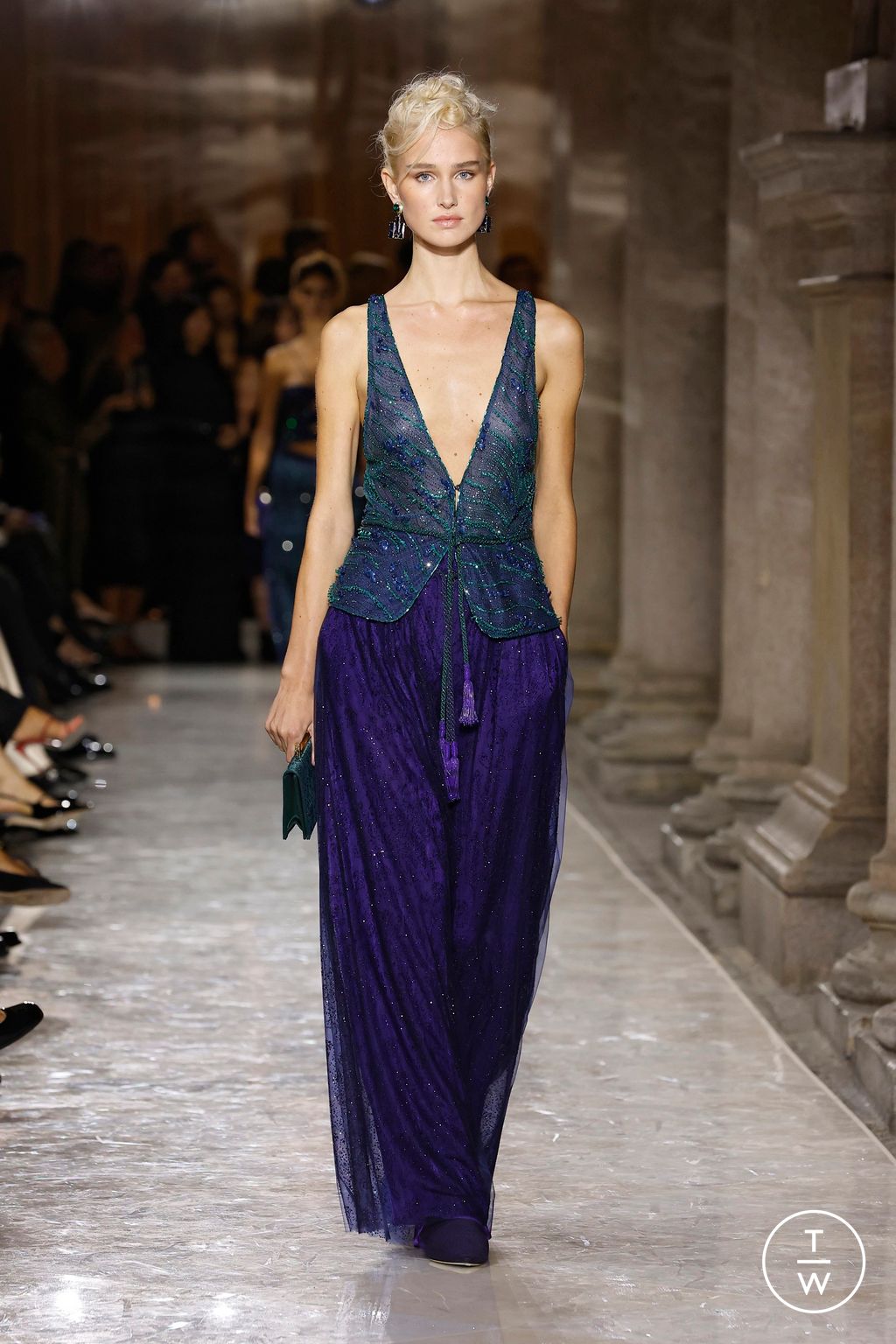 Fashion Week Milan Spring/Summer 2026 look 68 from the Giorgio Armani collection womenswear