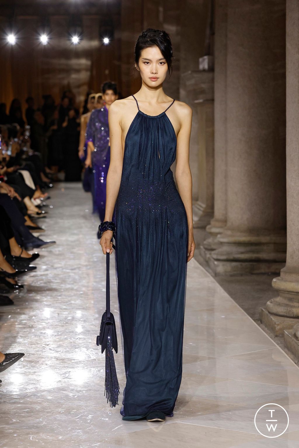 Fashion Week Milan Spring/Summer 2026 look 71 from the Giorgio Armani collection womenswear