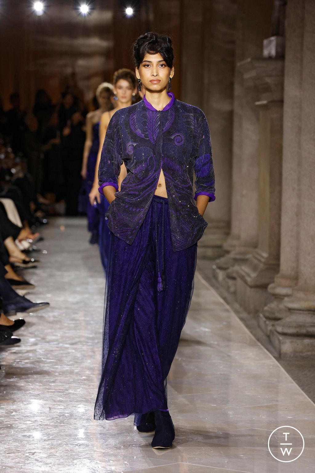 Fashion Week Milan Spring/Summer 2026 look 72 from the Giorgio Armani collection womenswear