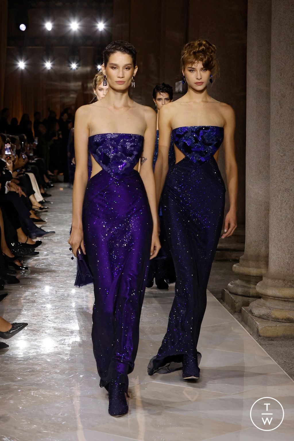 Fashion Week Milan Spring/Summer 2026 look 75 from the Giorgio Armani collection womenswear