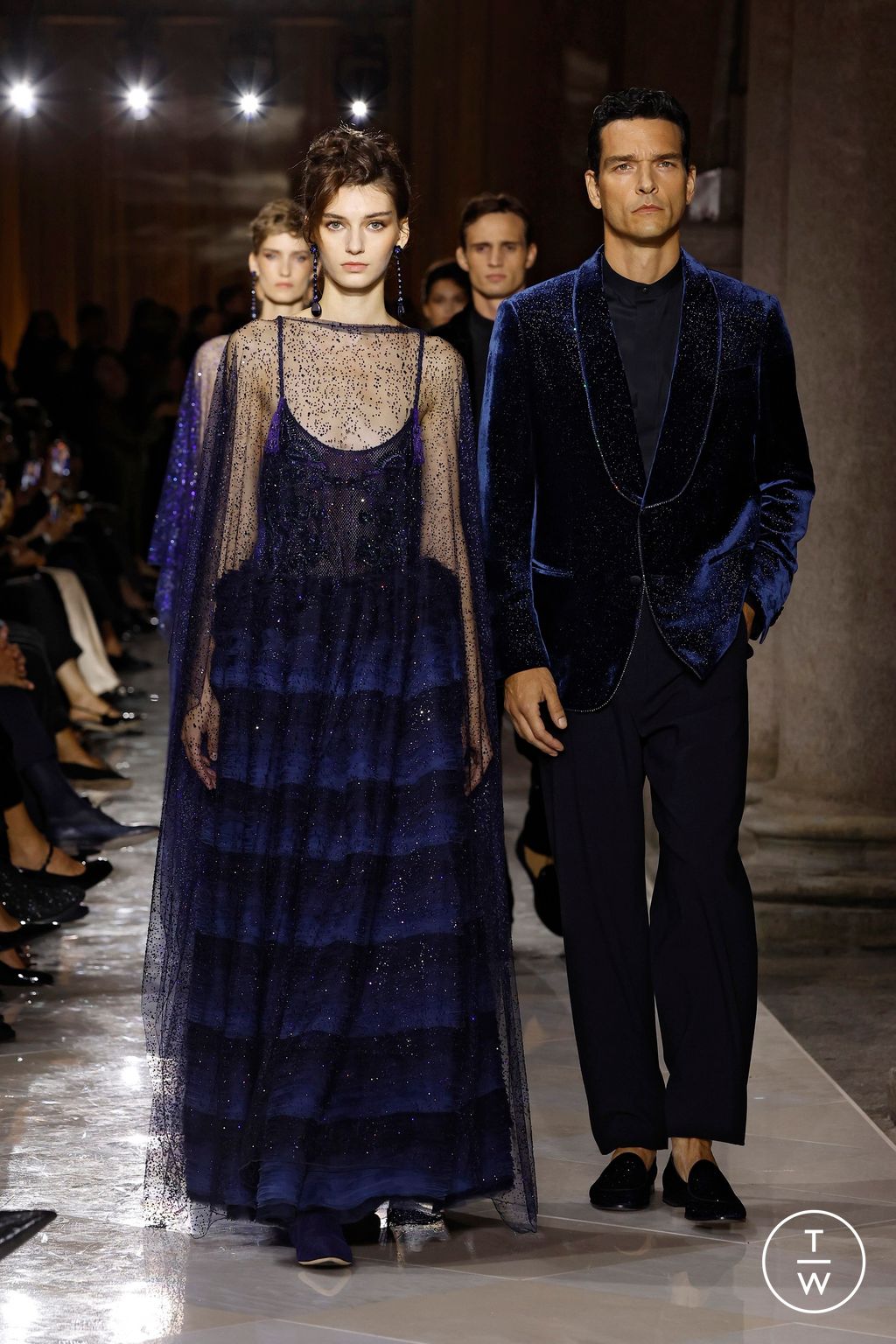 Fashion Week Milan Spring/Summer 2026 look 80 from the Giorgio Armani collection womenswear