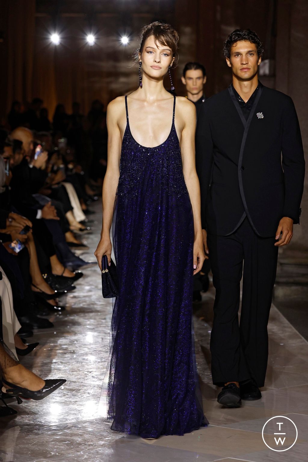 Fashion Week Milan Spring/Summer 2026 look 83 from the Giorgio Armani collection womenswear