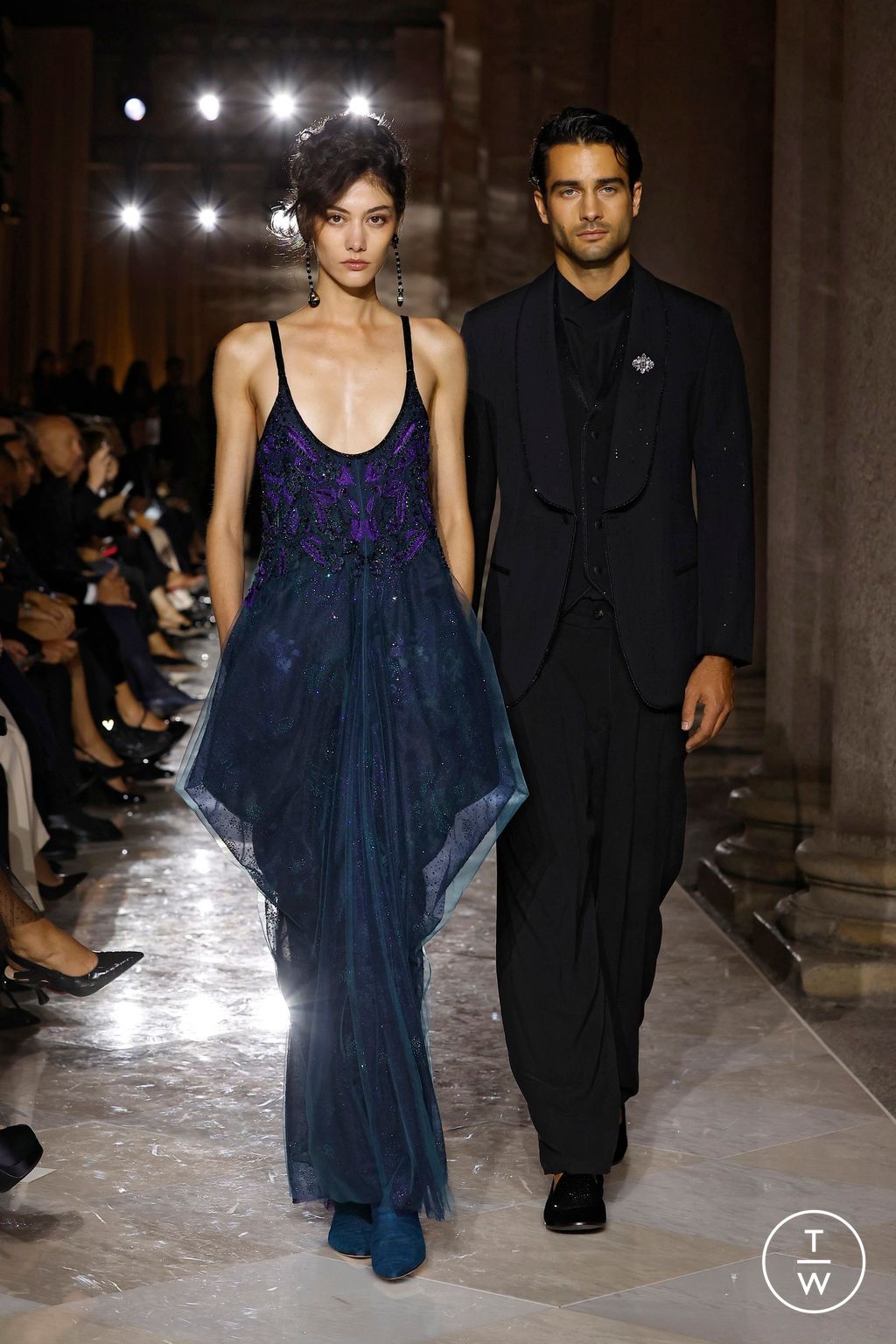 Fashion Week Milan Spring/Summer 2026 look 85 de la collection Giorgio Armani womenswear