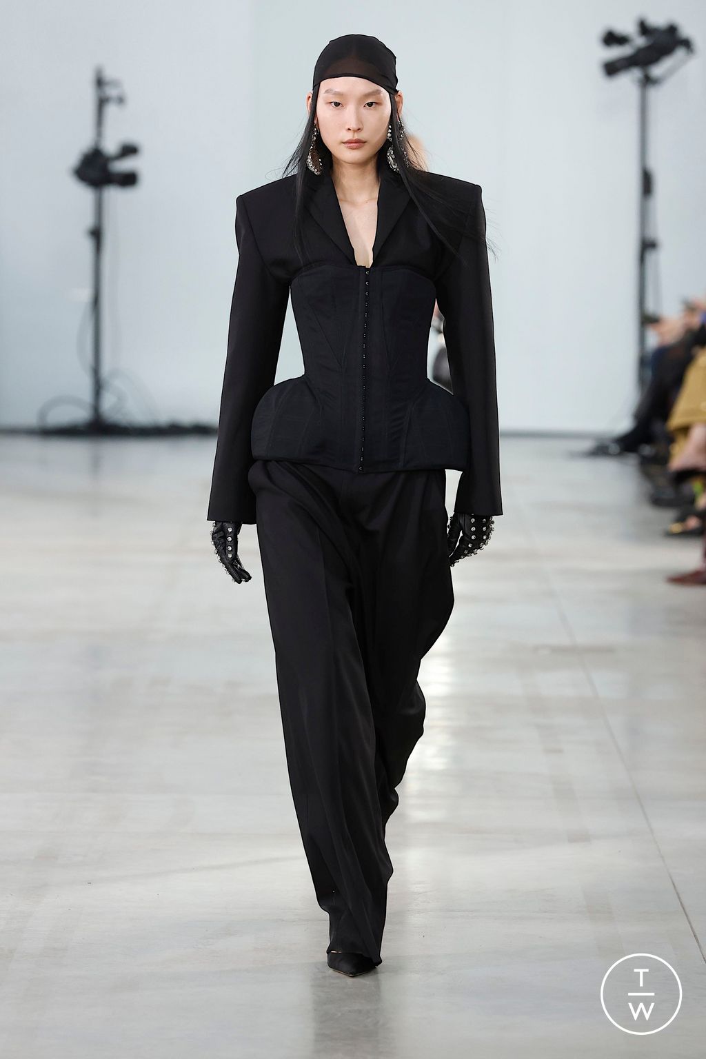 Fashion Week Milan Fall/Winter 2025 look 10 from the Giuseppe Di Morabito collection womenswear