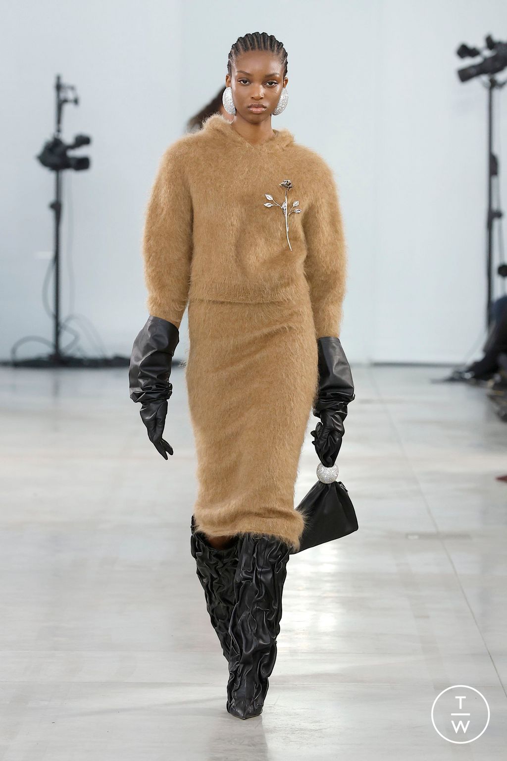 Fashion Week Milan Fall/Winter 2025 look 27 from the Giuseppe Di Morabito collection womenswear