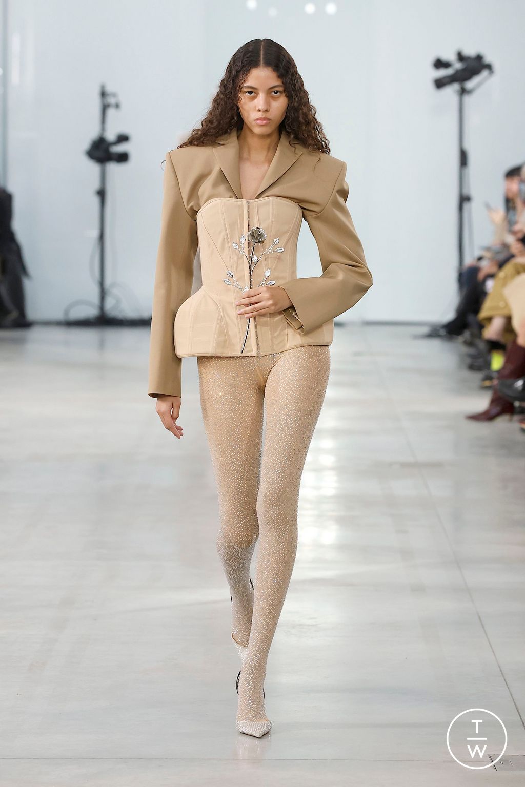 Fashion Week Milan Fall/Winter 2025 look 28 from the Giuseppe Di Morabito collection womenswear