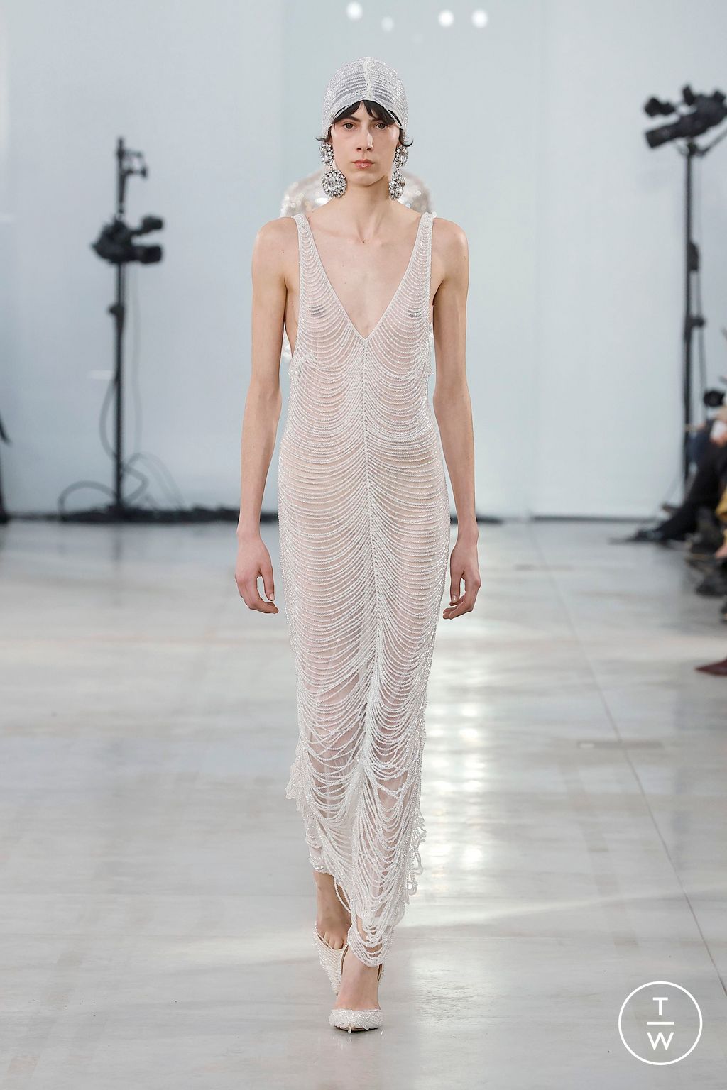 Fashion Week Milan Fall/Winter 2025 look 31 from the Giuseppe Di Morabito collection womenswear