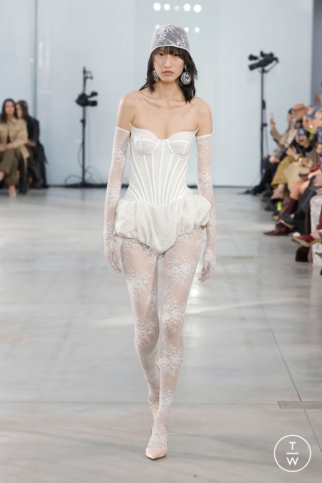 Fashion Week Milan Fall/Winter 2025 look 33 from the Giuseppe Di Morabito collection 女装