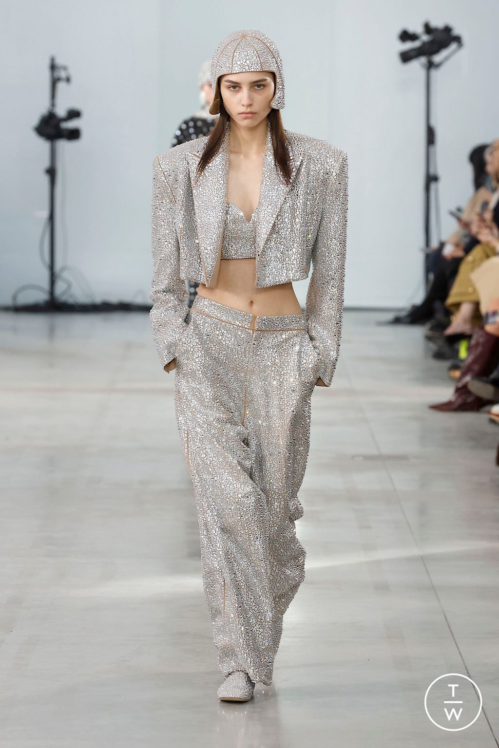 Fashion Week Milan Fall/Winter 2025 look 36 from the Giuseppe Di Morabito collection womenswear