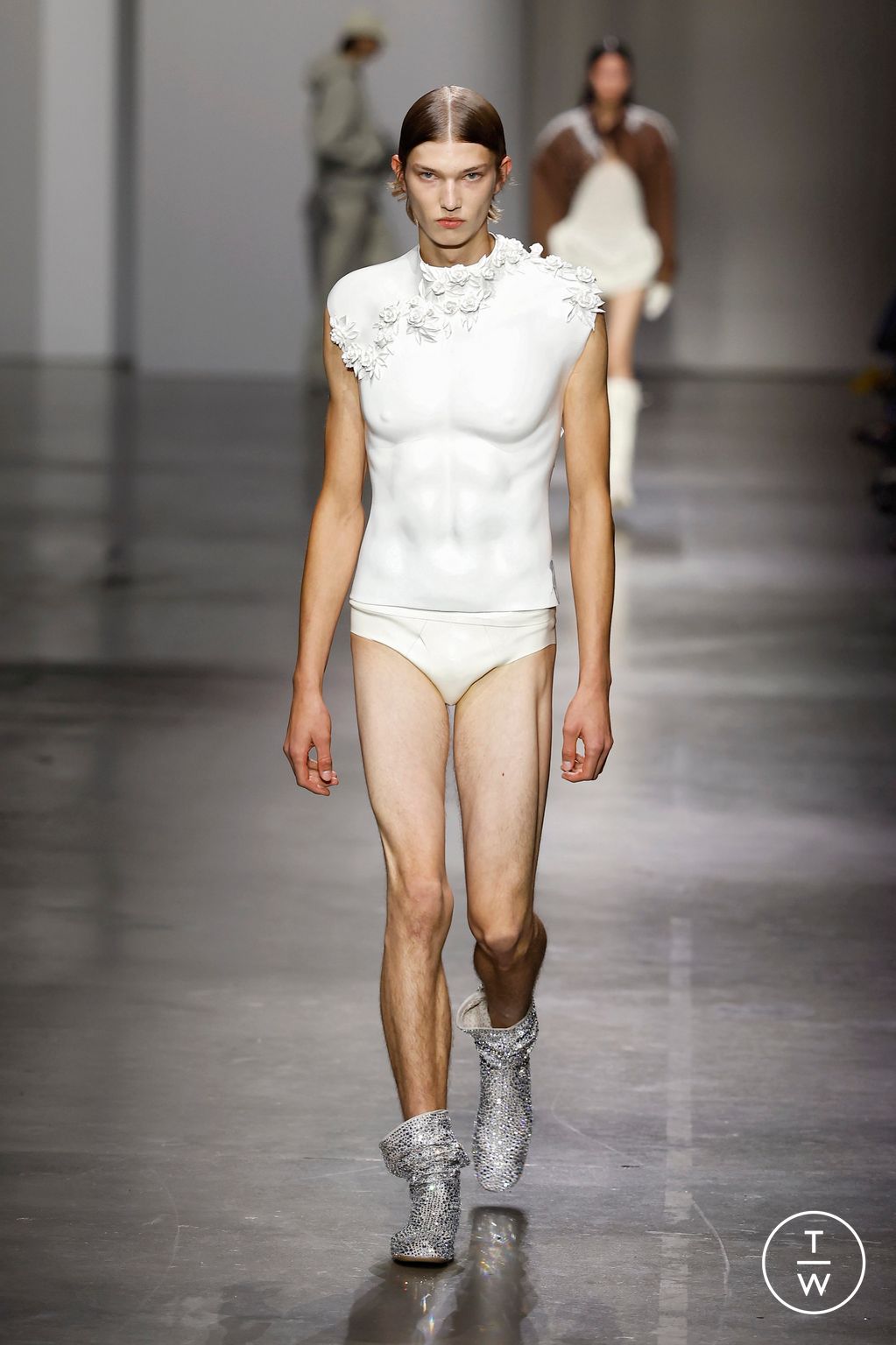 Fashion Week Milan Spring/Summer 2026 look 10 de la collection Giuseppe Di Morabito womenswear