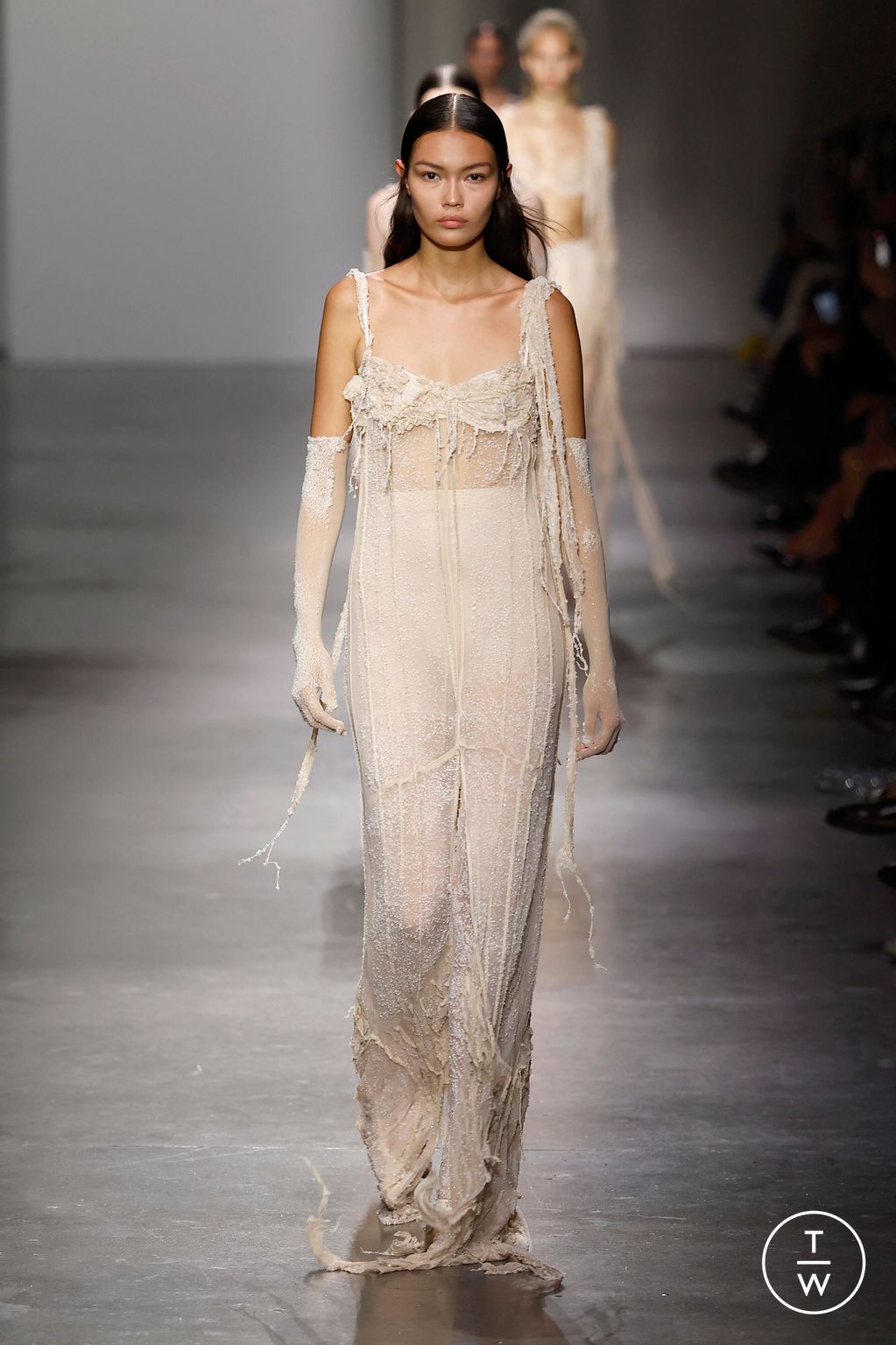 Fashion Week Milan Spring/Summer 2026 look 14 de la collection Giuseppe Di Morabito womenswear