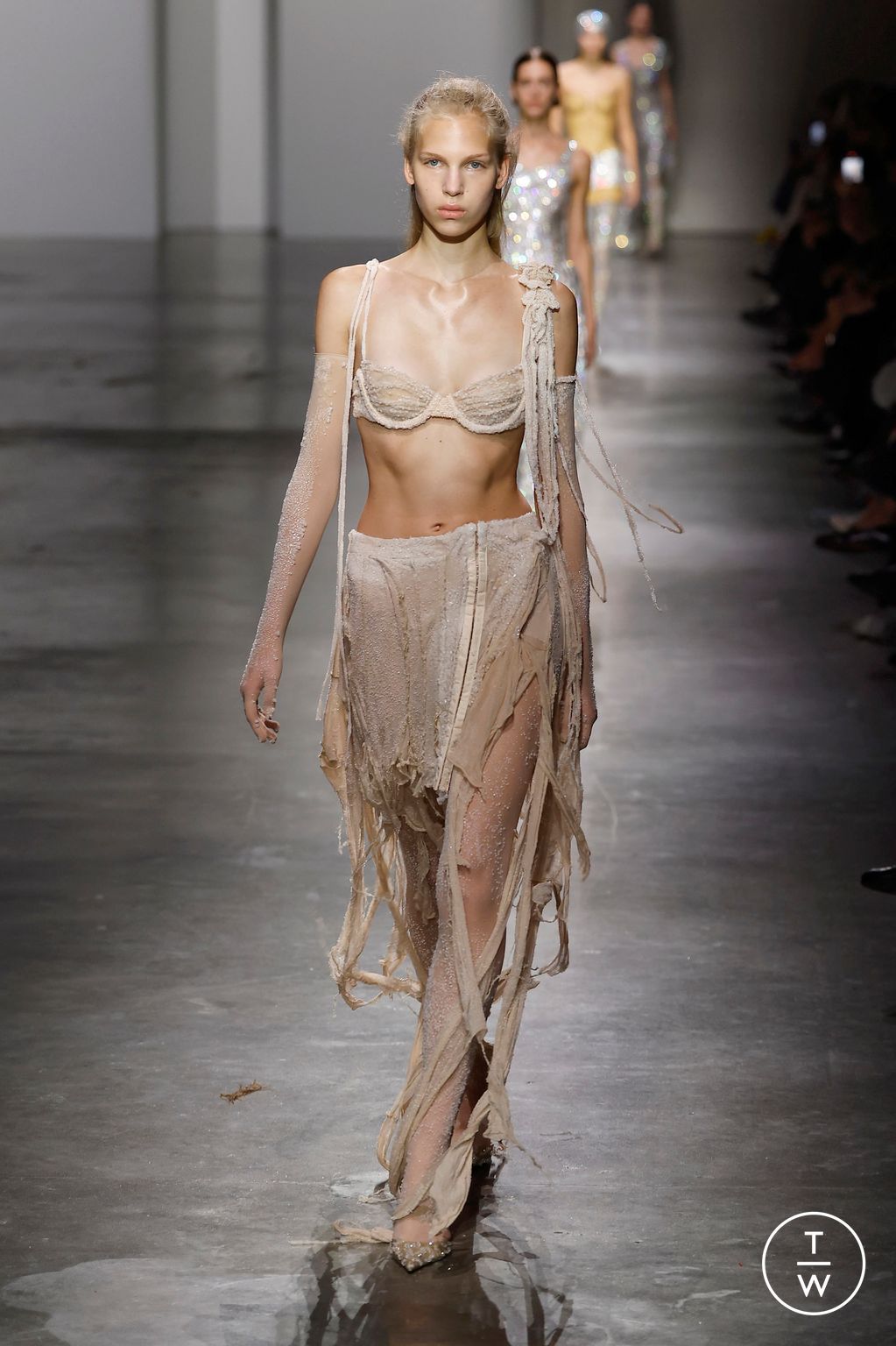 Fashion Week Milan Spring/Summer 2026 look 16 de la collection Giuseppe Di Morabito womenswear