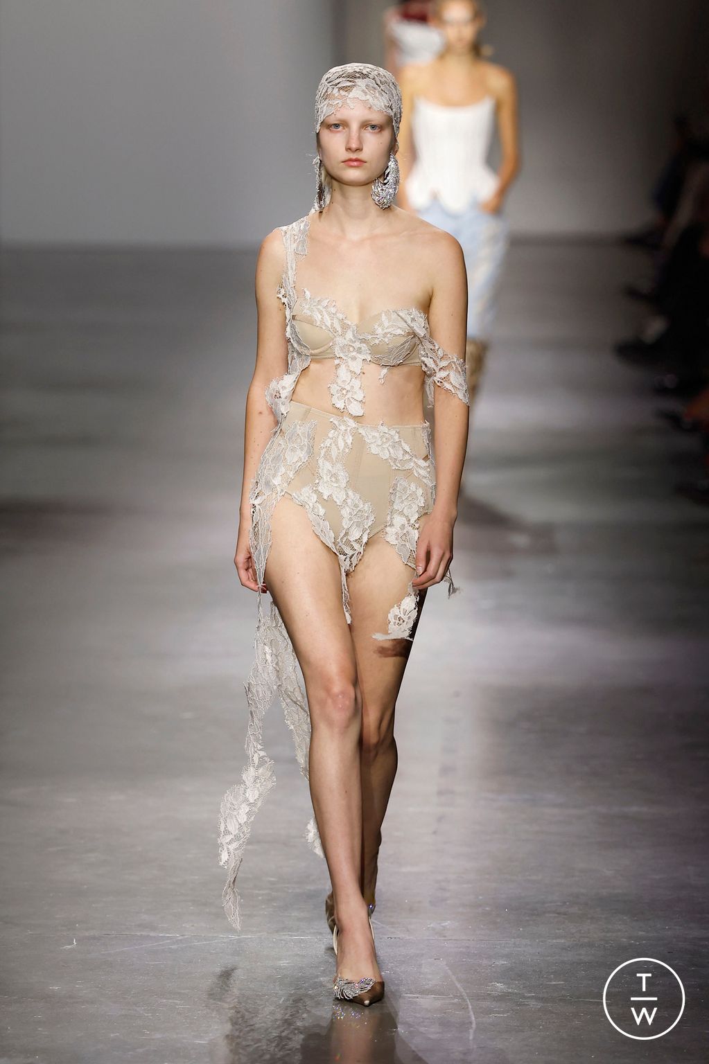 Fashion Week Milan Spring/Summer 2026 look 30 from the Giuseppe Di Morabito collection womenswear