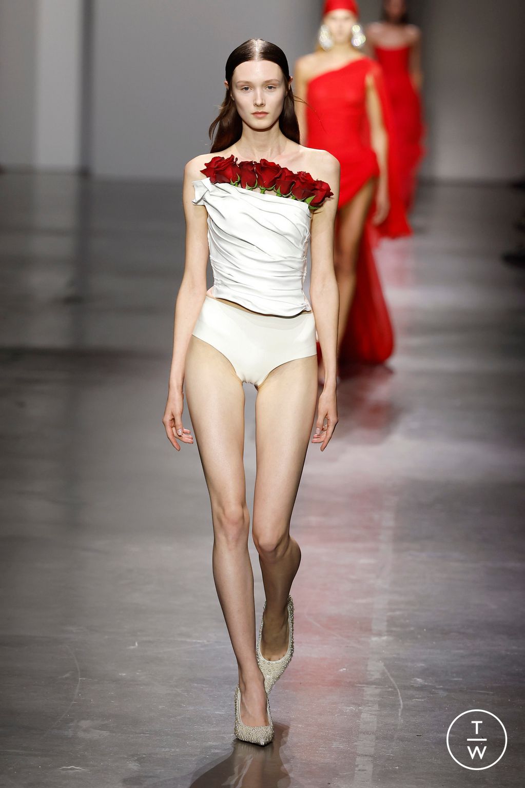 Fashion Week Milan Spring/Summer 2026 look 32 from the Giuseppe Di Morabito collection 女装