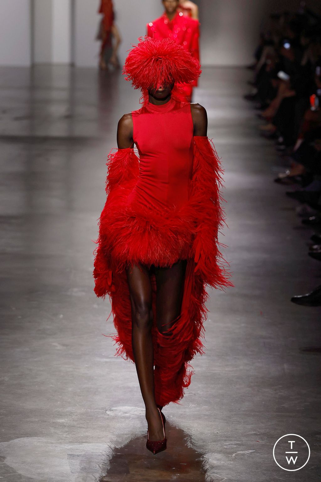 Fashion Week Milan Spring/Summer 2026 look 35 from the Giuseppe Di Morabito collection womenswear