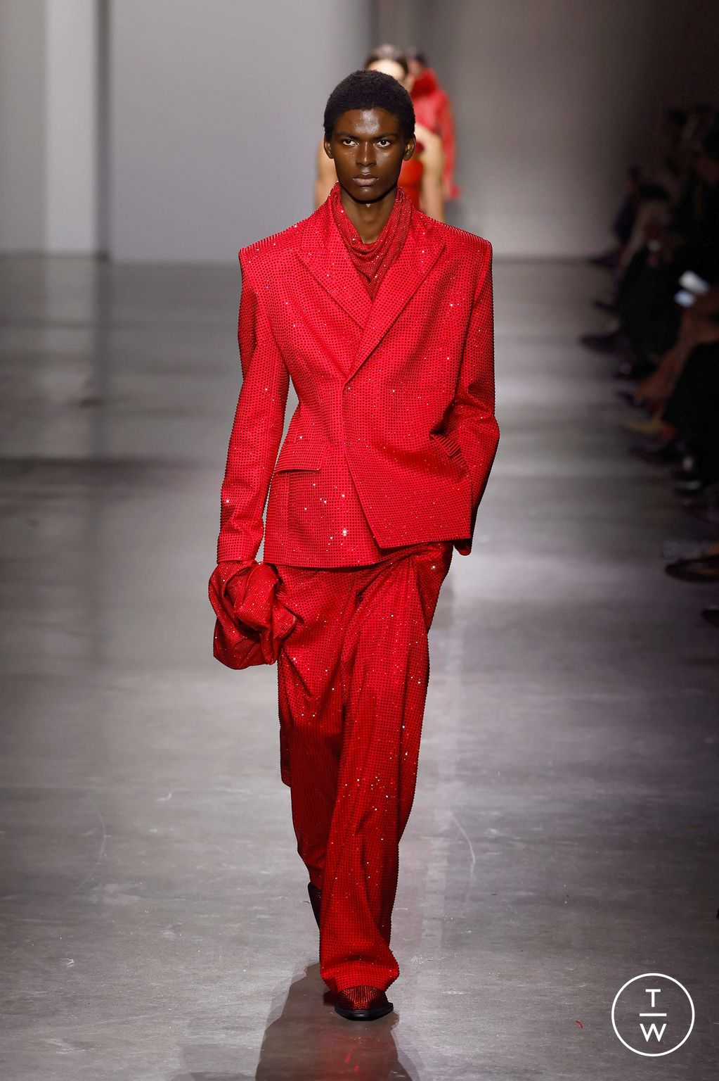 Fashion Week Milan Spring/Summer 2026 look 36 from the Giuseppe Di Morabito collection womenswear