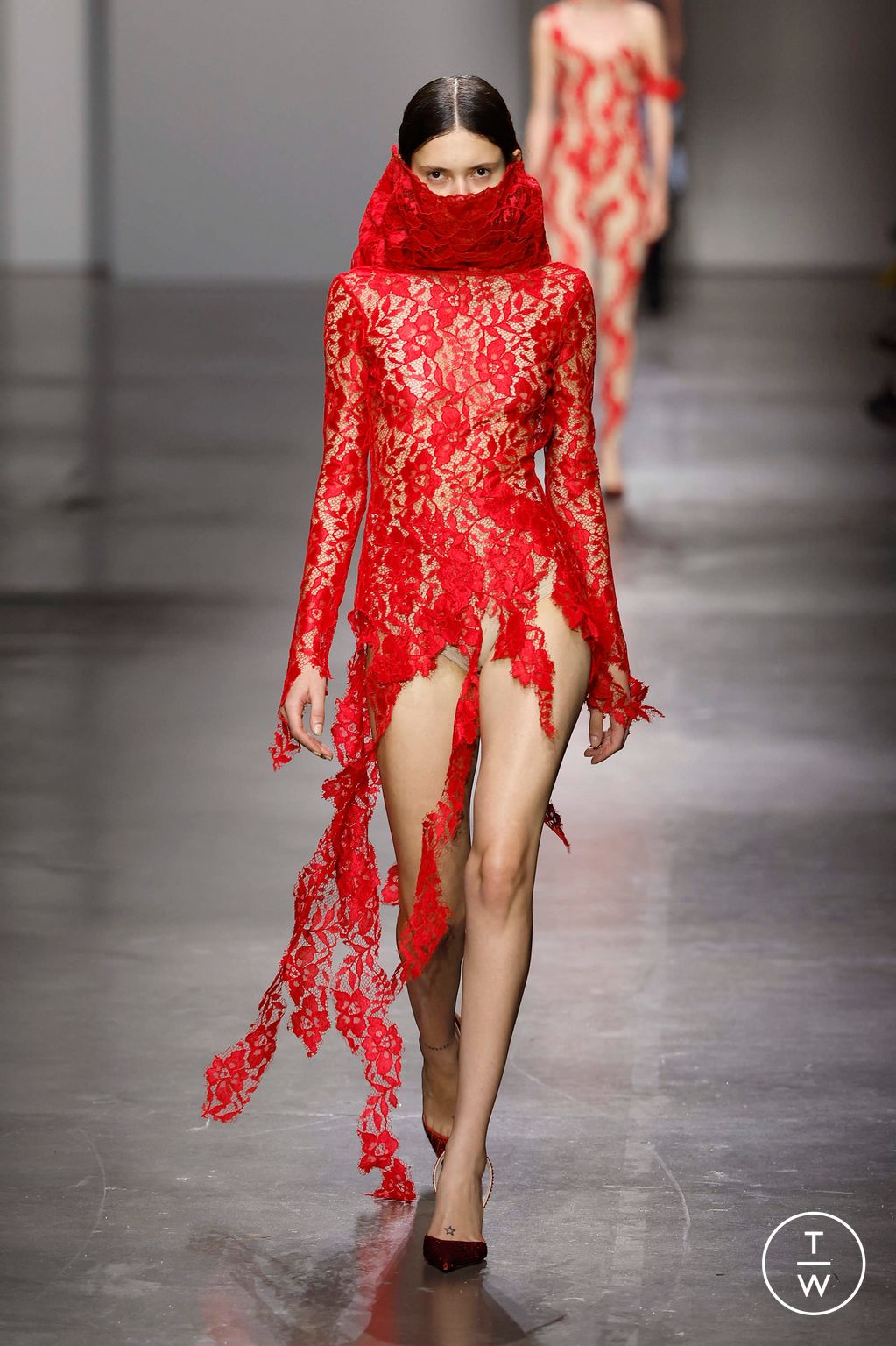 Fashion Week Milan Spring/Summer 2026 look 38 from the Giuseppe Di Morabito collection 女装