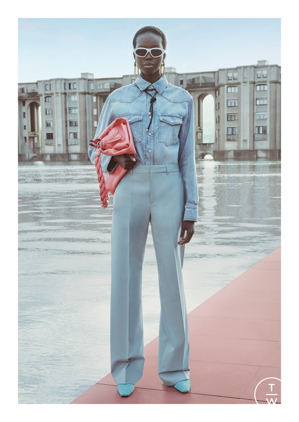 Fashion Week Paris Pre-Fall 2020 look 6 from the Givenchy collection womenswear