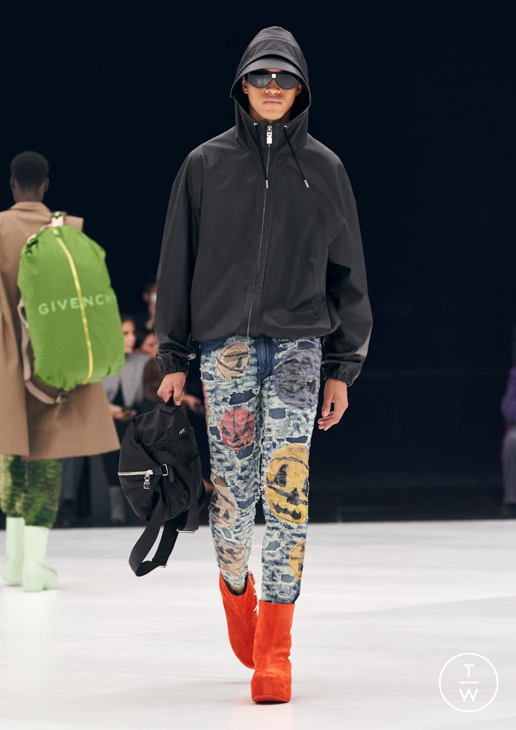 Fashion Week Paris Spring/Summer 2022 look 47 de la collection Givenchy womenswear