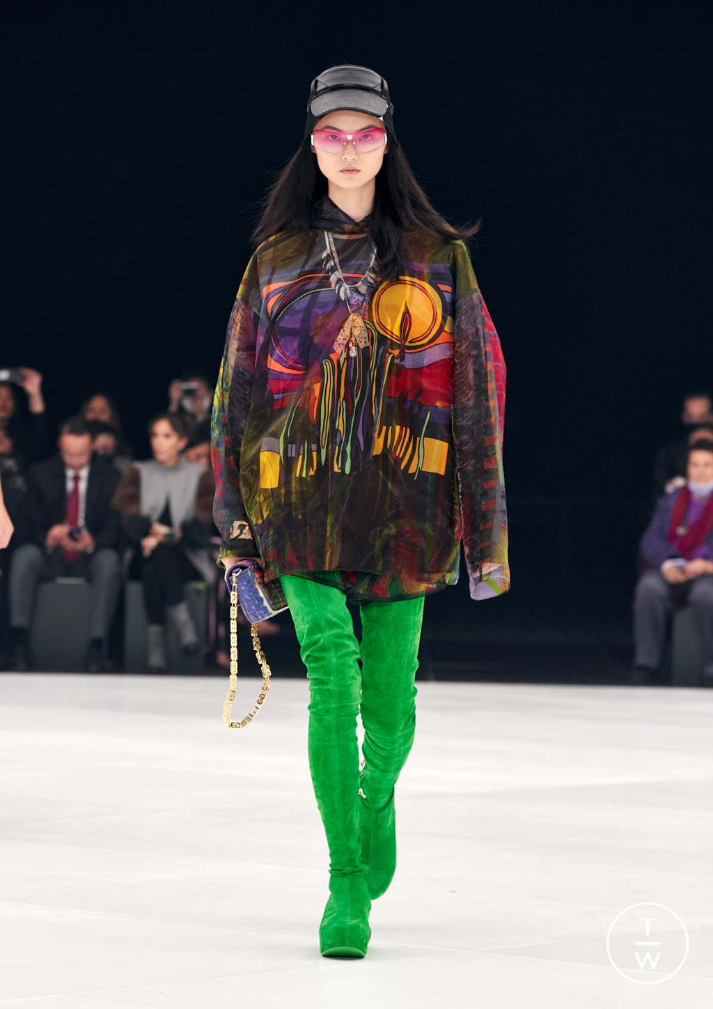 Fashion Week Paris Spring/Summer 2022 look 50 de la collection Givenchy womenswear
