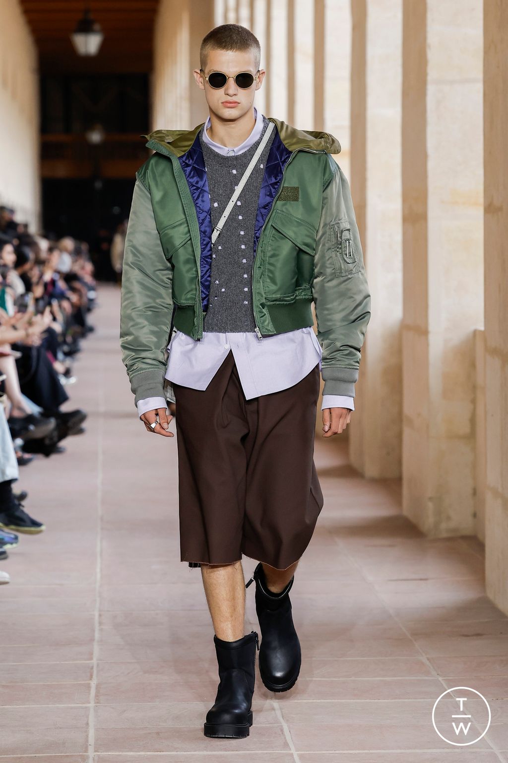 Fashion Week Paris Spring/Summer 2024 look 20 from the Givenchy collection menswear