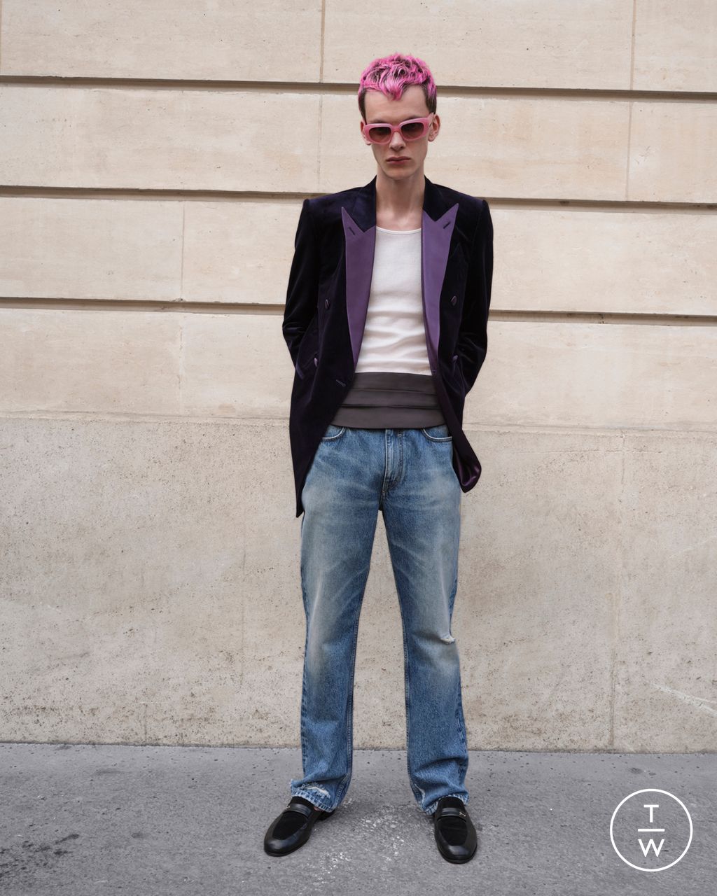 Fashion Week Paris Resort 2025 look 12 from the Givenchy collection womenswear