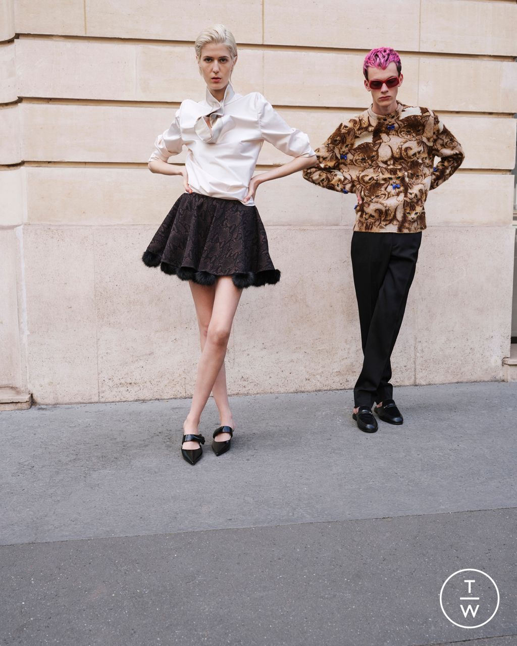 Fashion Week Paris Resort 2025 look 13 de la collection Givenchy womenswear