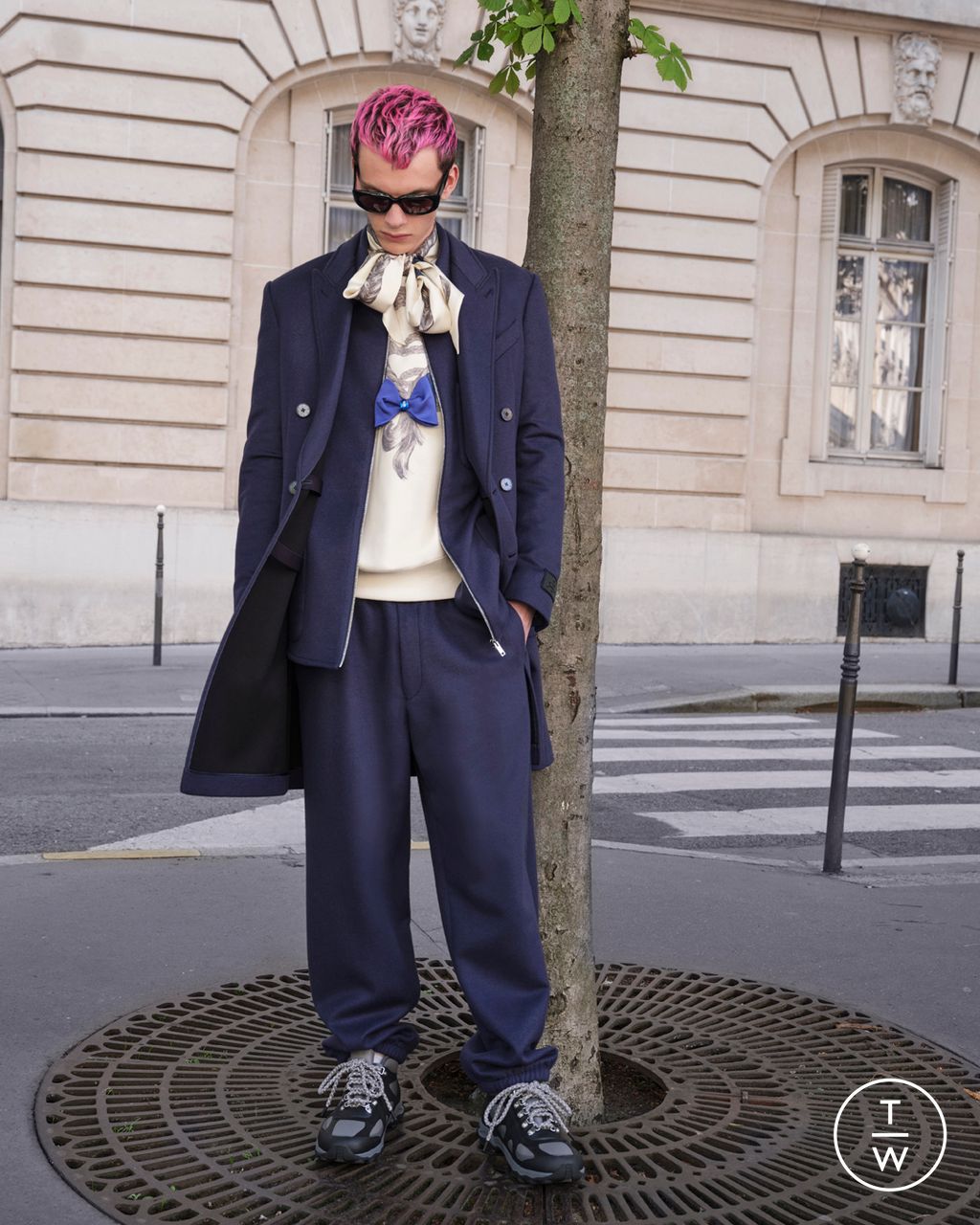 Fashion Week Paris Resort 2025 look 25 from the Givenchy collection womenswear