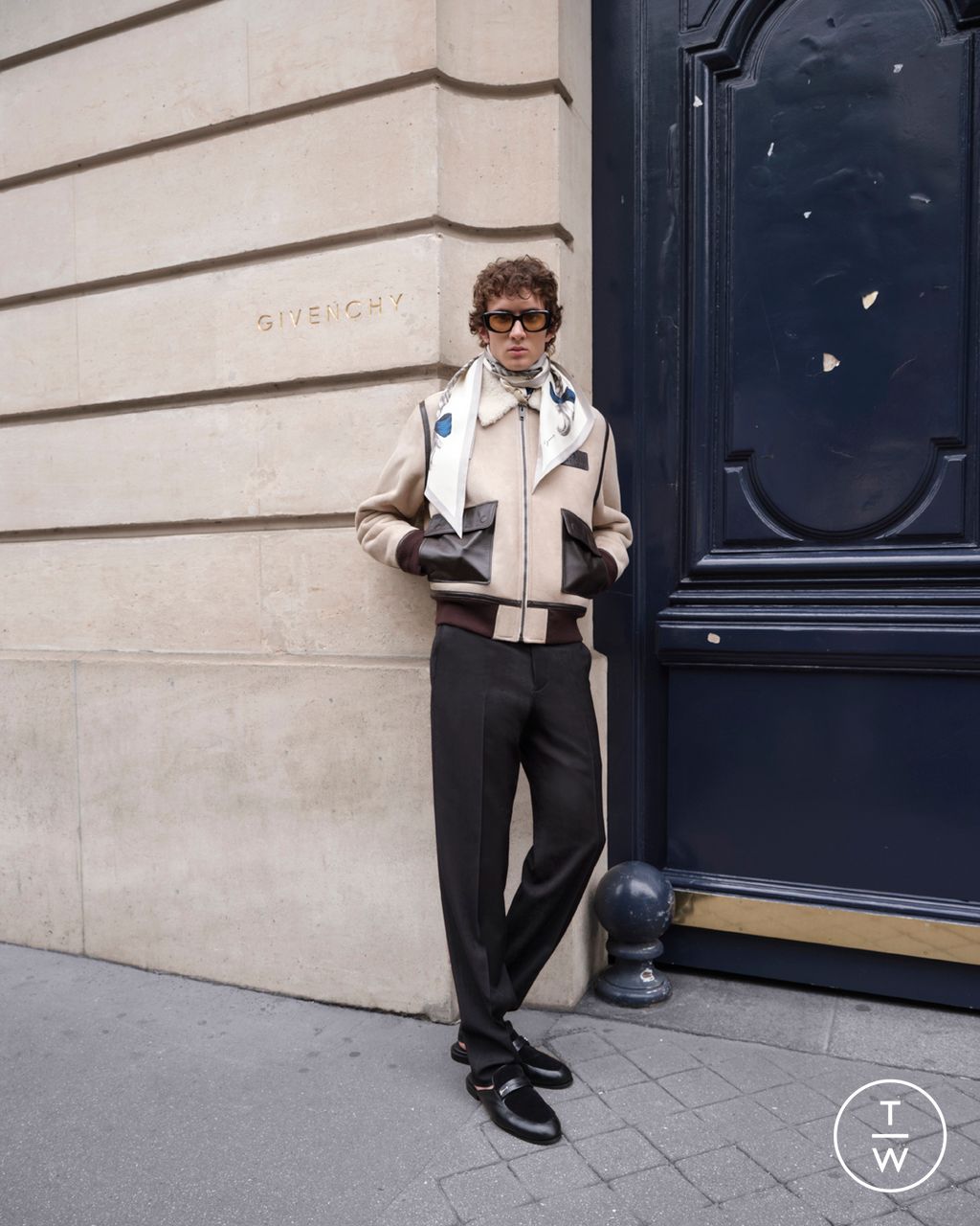Fashion Week Paris Resort 2025 look 27 de la collection Givenchy womenswear