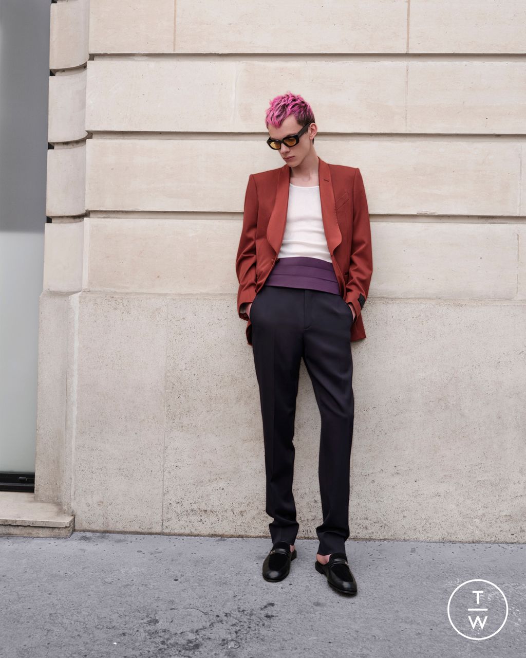 Fashion Week Paris Resort 2025 look 33 de la collection Givenchy womenswear