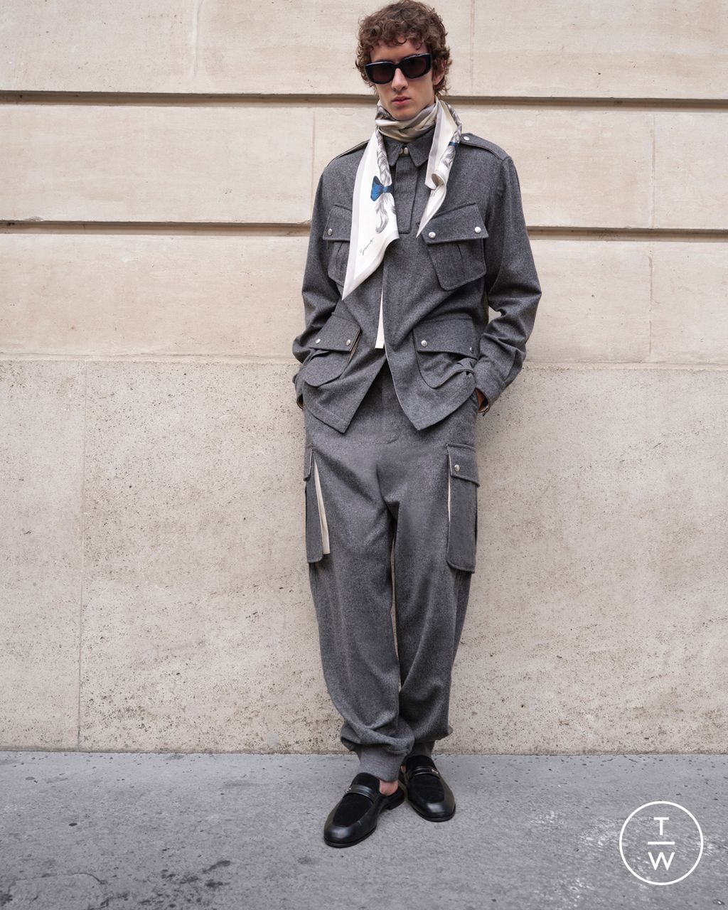 Fashion Week Paris Resort 2025 look 37 from the Givenchy collection womenswear