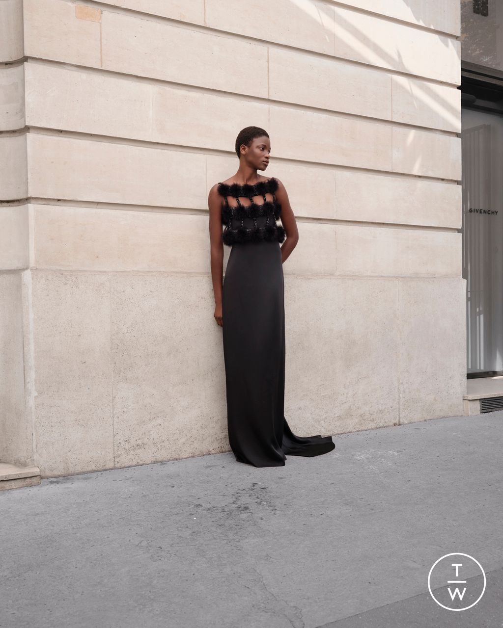 Fashion Week Paris Resort 2025 look 38 from the Givenchy collection womenswear