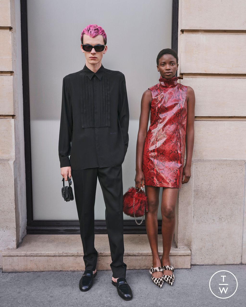 Fashion Week Paris Resort 2025 look 42 de la collection Givenchy womenswear