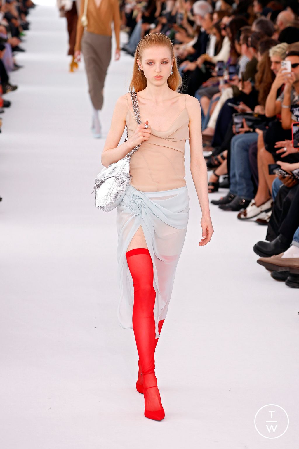 Fashion Week Paris Spring/Summer 2024 look 11 de la collection Givenchy womenswear