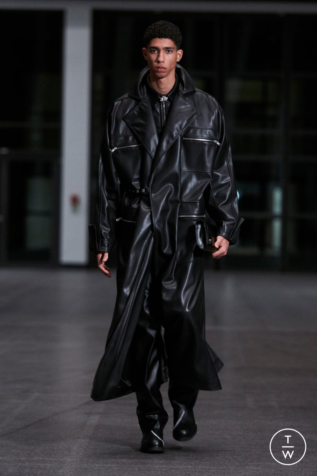 Fashion Week Paris Fall/Winter 2021 look 7 from the GmbH collection menswear