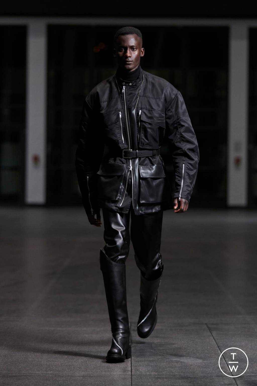 Fashion Week Paris Fall/Winter 2021 look 9 from the GmbH collection menswear