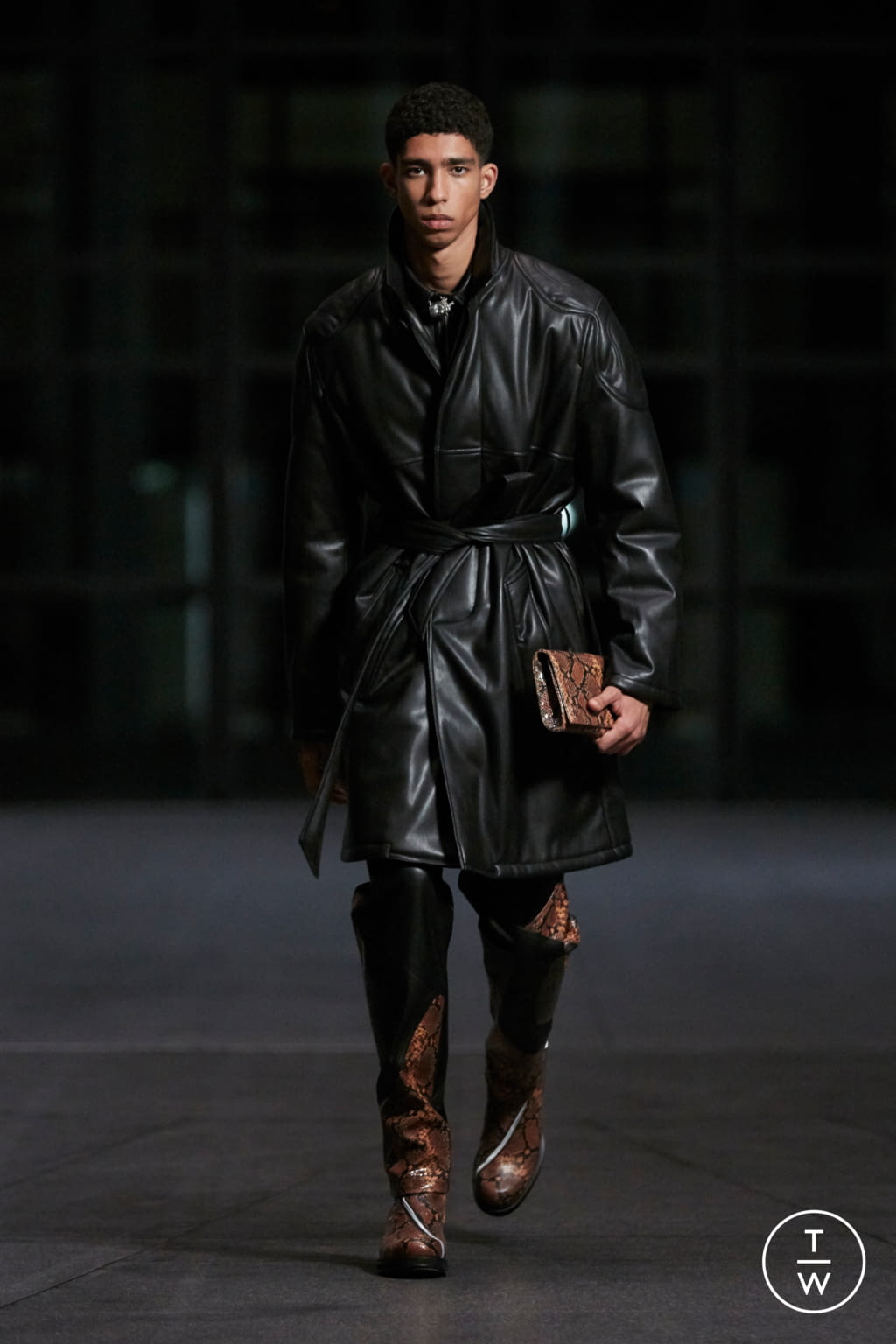 Fashion Week Paris Fall/Winter 2021 look 23 from the GmbH collection menswear