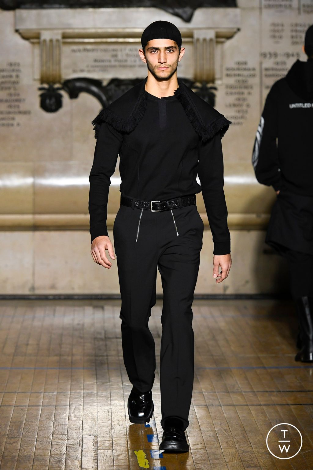 Fashion Week Paris Fall/Winter 2024 look 3 from the GmbH collection menswear