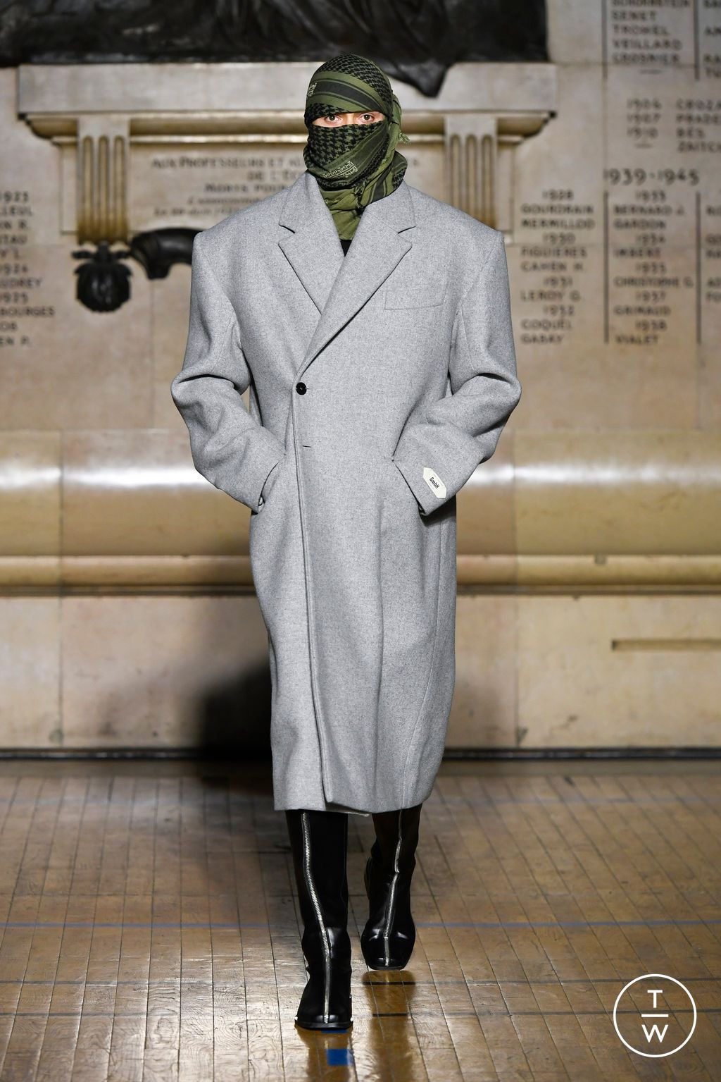 Fashion Week Paris Fall/Winter 2024 look 9 from the GmbH collection menswear