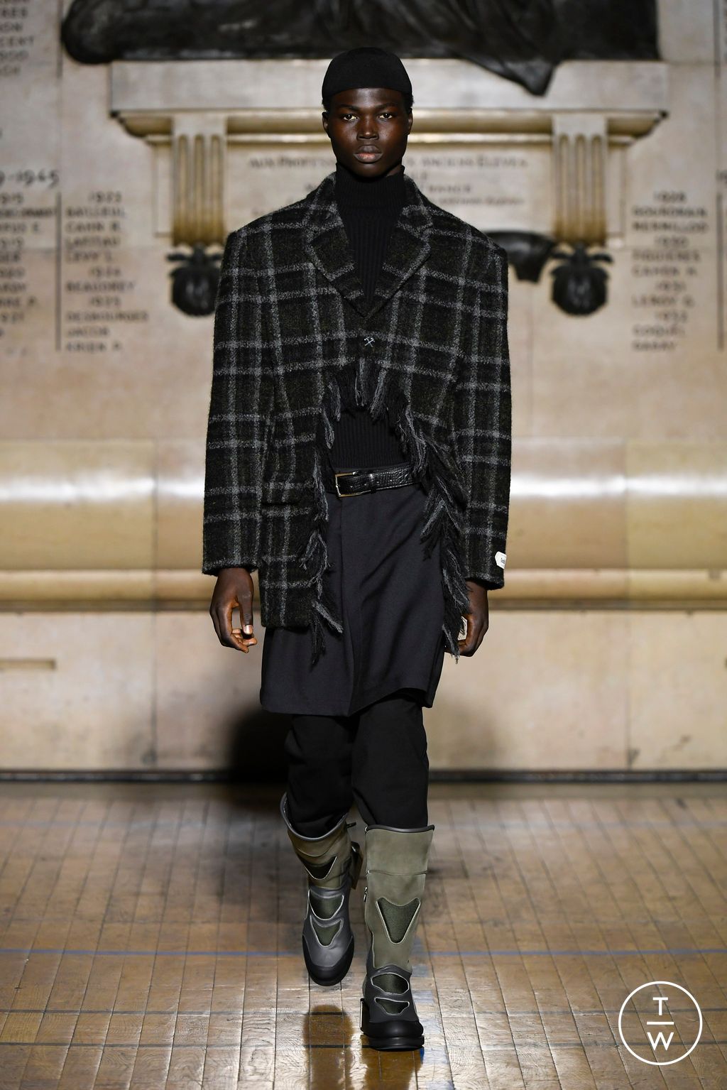 Fashion Week Paris Fall/Winter 2024 look 10 from the GmbH collection menswear